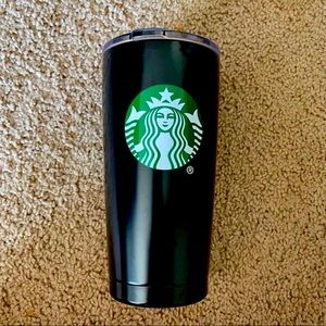 Black Starbucks tumbler